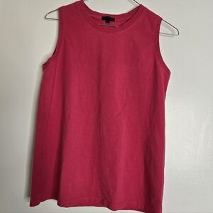 Patrick Assarag Sleeveless Pink Tank Top